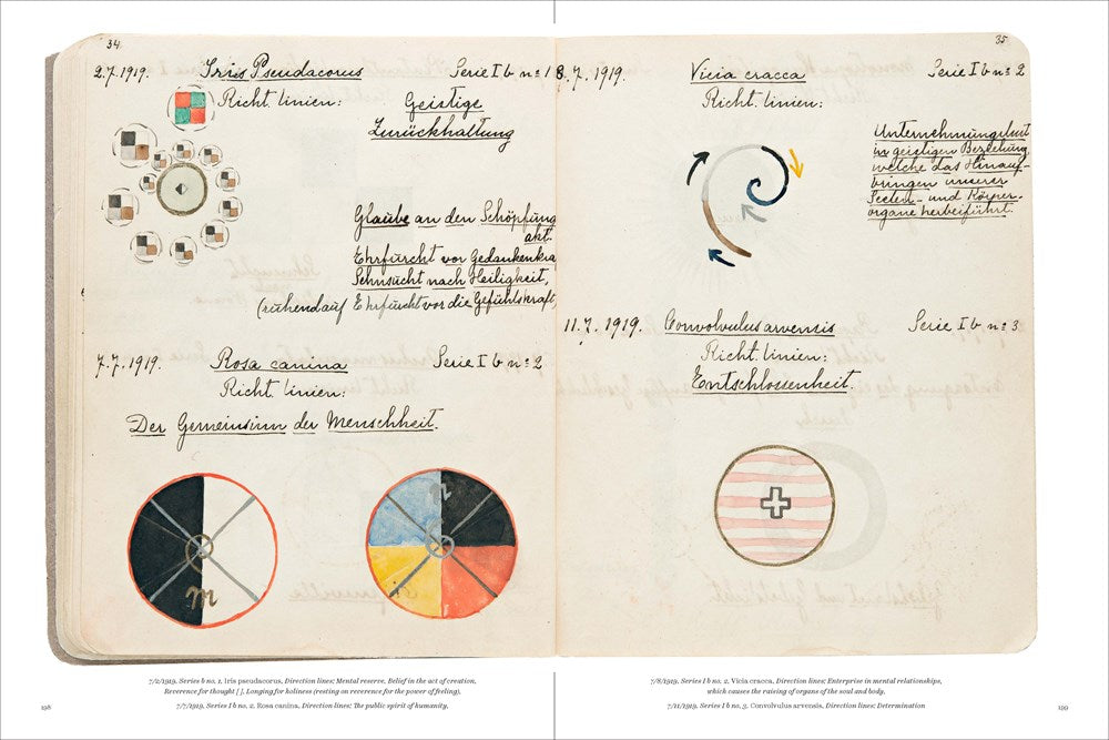 Hilma af Klint - Notes and Methods | Christine Burgin – 50 Watts Books