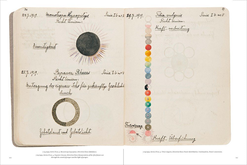 Hilma af Klint - Notes and Methods | Christine Burgin – 50 Watts Books