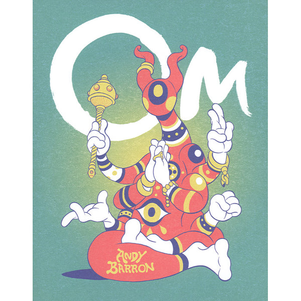 Om by Andy Barron Mansion Press book