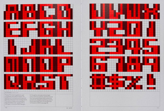 Arcade Game Typography - The Art of Pixel Type - Toshi Omigari