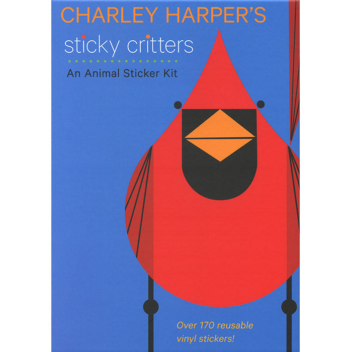 Charley Harper’s Sticky Critters: An Animal Sticker Kit