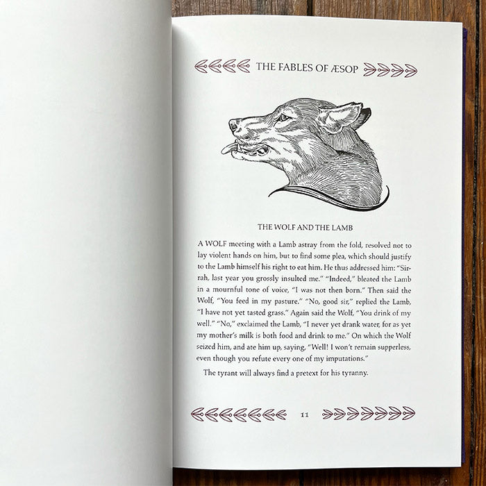 The Fables of Aesop (Calla Illustrated Edition)
