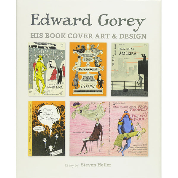 Edward Gorey book covers cover art and design