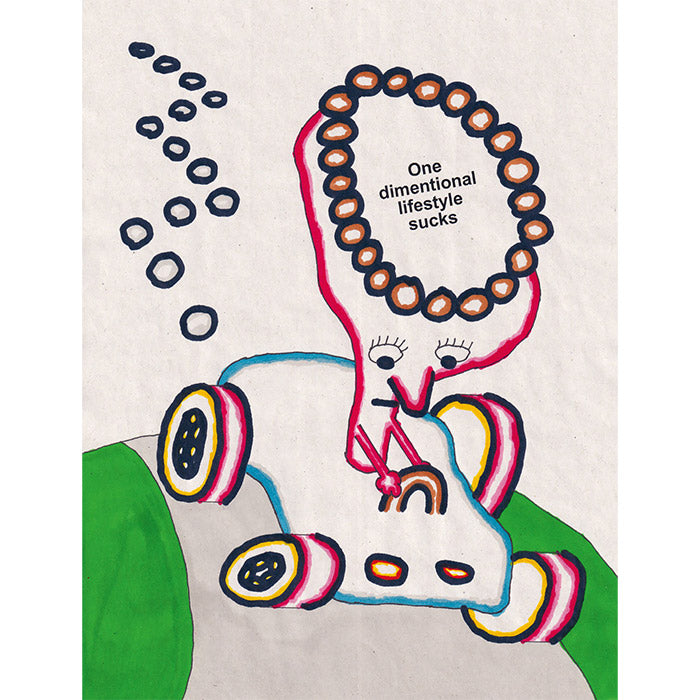Drawings of People with Signs - Erlend Peder Kvam – 50 Watts