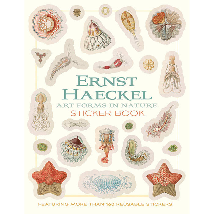 Ernst Haeckel - Art Forms in Nature Sticker Book