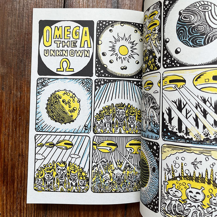 The Land Unknown (light wear) - Gary Panter – 50 Watts Books