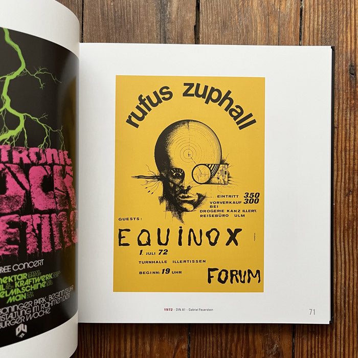 German Underground Concert Posters – 1968–1981 (light wear) – 50