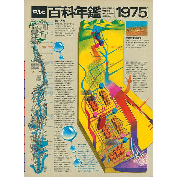 Heibonsha Encyclopedia 1975 - Kohei Sugiura design