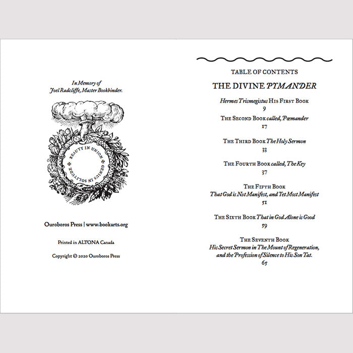 Hermetica The Dialogues of Hermes Mercurius Trismegistus 50 Watts Books