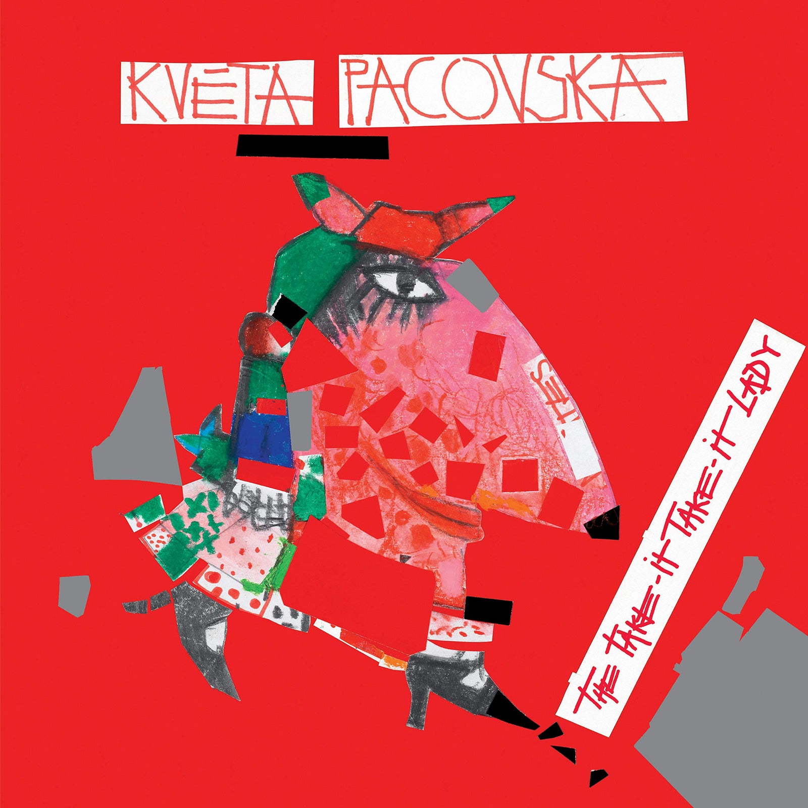 Kvĕta Pacovská Exhibition カタログ The Take It-Take It-Lady - Kveta Pacovska – 50 Watts Books