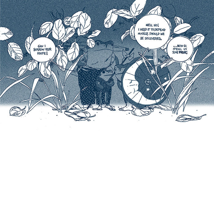 A Frog in the Fall by Linnea Sterte - PEOW – 50 Watts Books