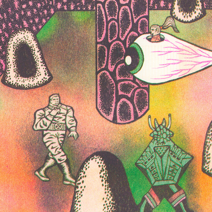 Motohiro Hayakawa - risograph print 4 – 50 Watts Books
