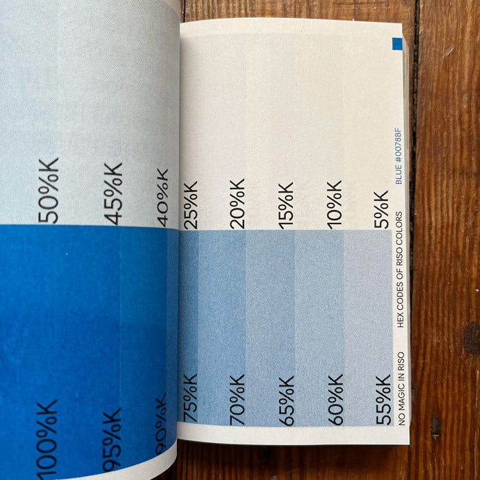 No Magic In Riso No Magic in Riso - A bilingual risograph tool book – 50 Watts Books