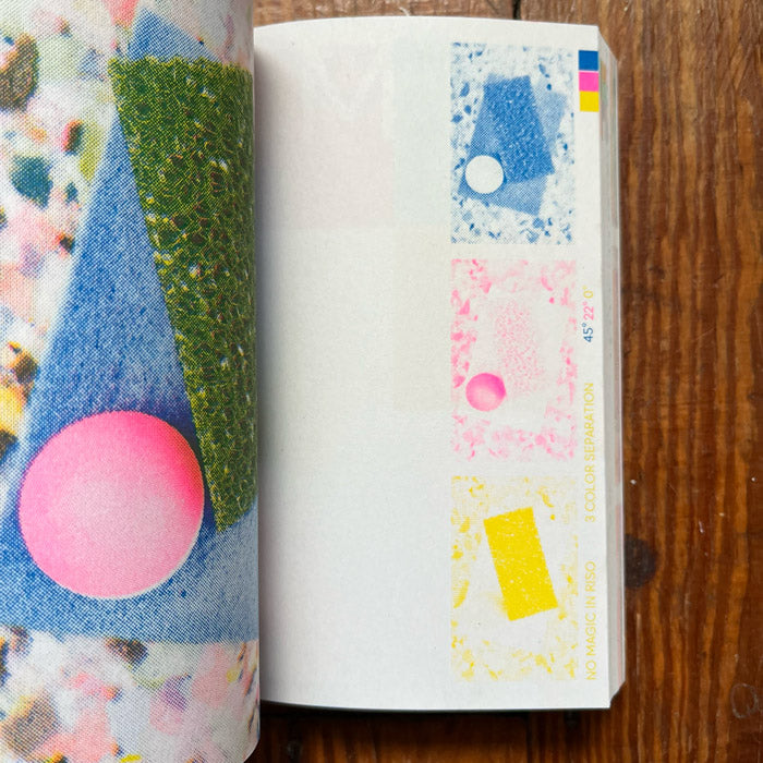 Hello Riso Book No Magic in Riso - A bilingual risograph tool book – 50 Watts Books