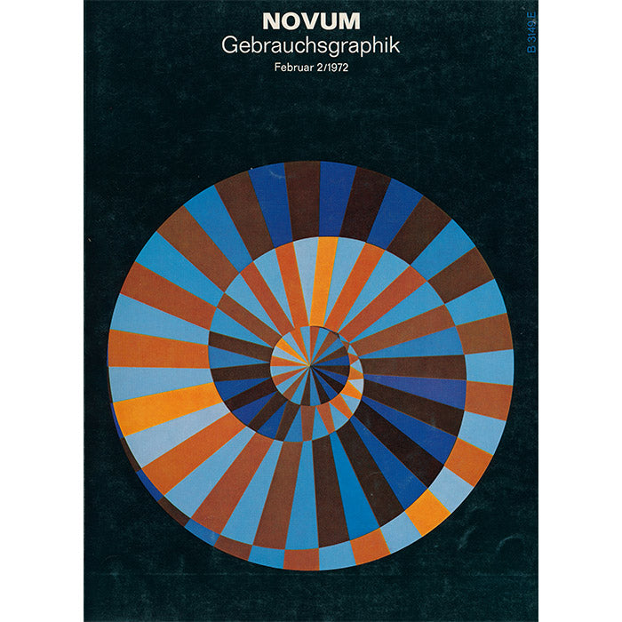 Novum Gebrauchsgraphik - vintage February 1972