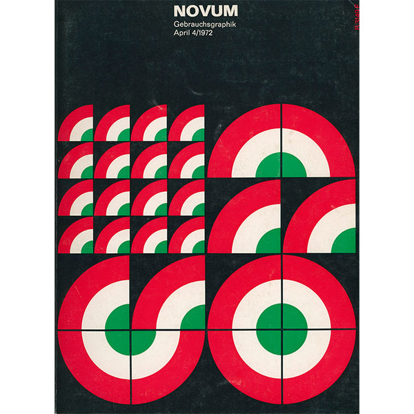 Novum Gebrauchsgraphik - vintage April 1972
