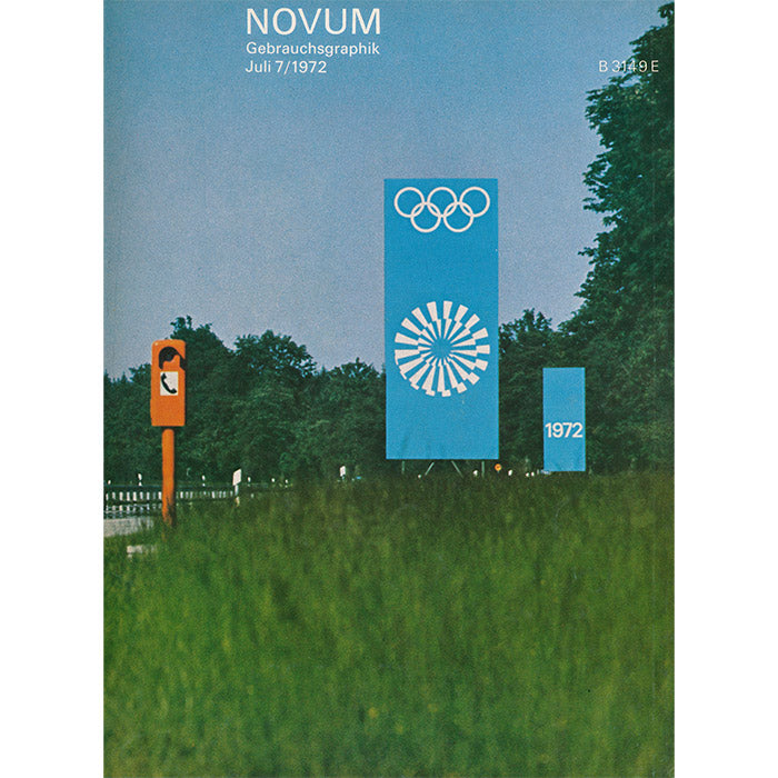 Novum Gebrauchsgraphik - vintage July 1972