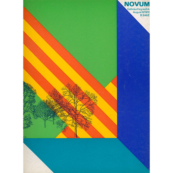 Novum Gebrauchsgraphik - vintage August 1972