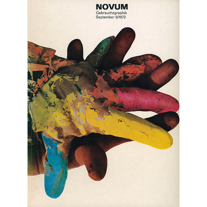 Novum Gebrauchsgraphik - vintage September 1972