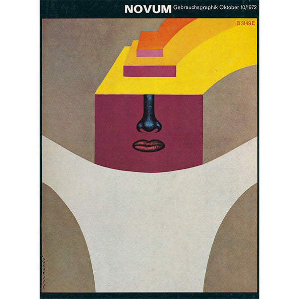 Novum Gebrauchsgraphik - vintage October 1972