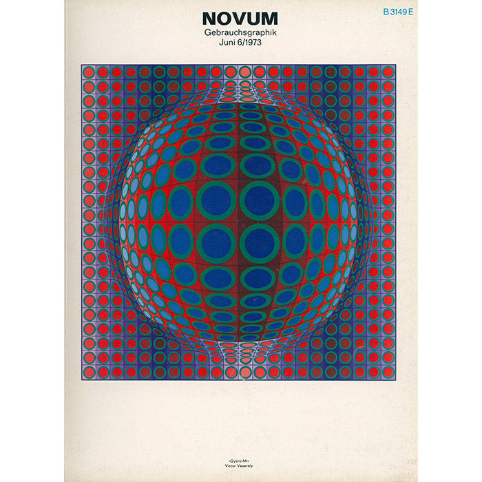 Novum Gebrauchsgraphik - vintage June 1973