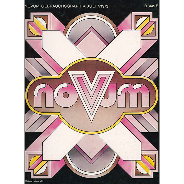 Novum Gebrauchsgraphik - vintage July 1973