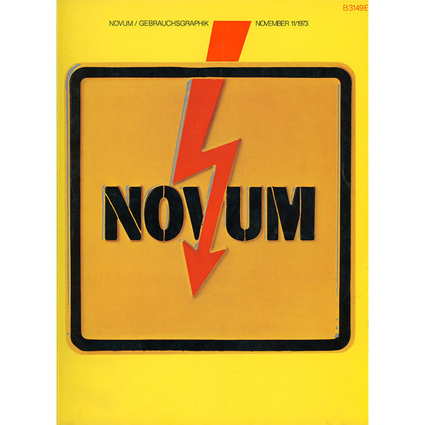 Novum Gebrauchsgraphik - vintage November 1973