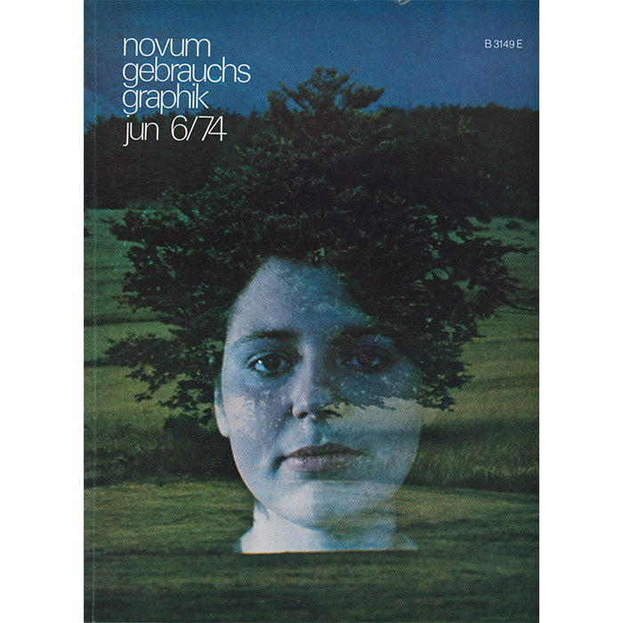 Novum Gebrauchsgraphik - vintage June 1974