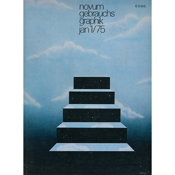 Novum Gebrauchsgraphik - vintage January 1975