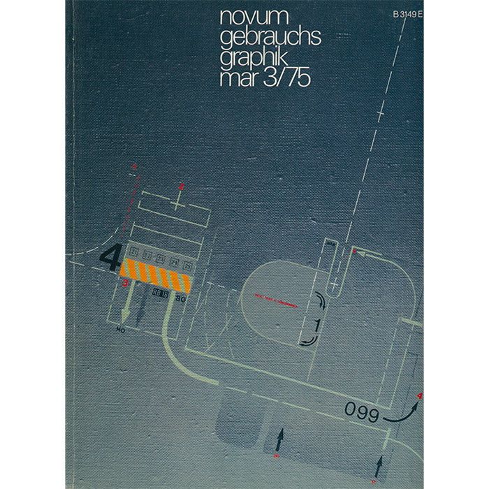 Novum Gebrauchsgraphik - vintage March 1975