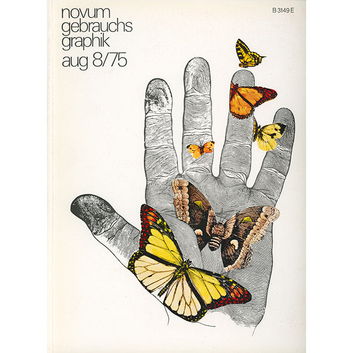 Novum Gebrauchsgraphik - vintage August 1975