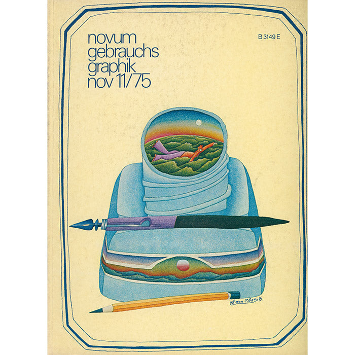 Novum Gebrauchsgraphik - vintage November 1975