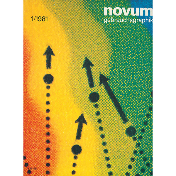 Novum Gebrauchsgraphik - vintage January 1981