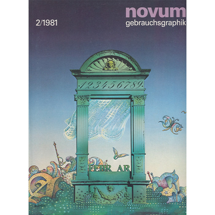 Novum Gebrauchsgraphik - vintage February 1981
