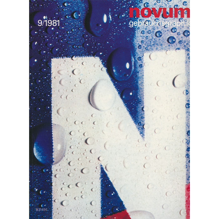 Novum Gebrauchsgraphik - vintage September 1981