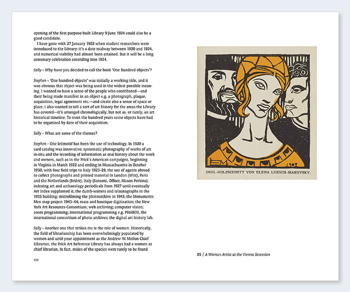 One Hundred Objects in the Frick Art Reference Library – 50 Watts Books