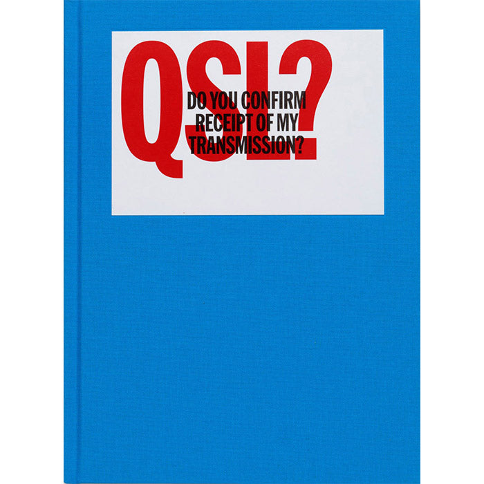 QSL? Art book collection of QSL radio cards