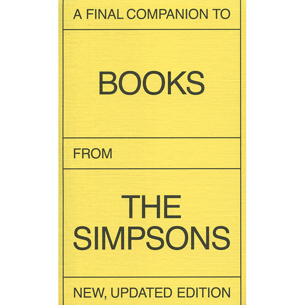 A Final Companion to Books from The Simpsons