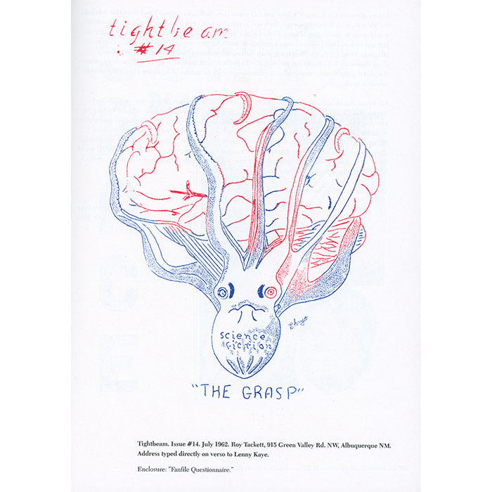 The Tattooed Dragon Meets the Wolfman - Lenny Kaye's Science Fiction Fanzines