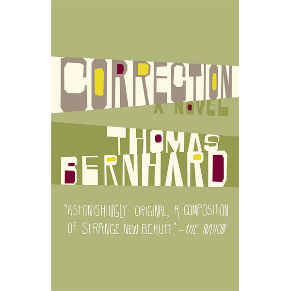 Correction - Thomas Bernhard