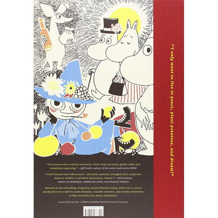 Tove Jansson Moomin comic strip book