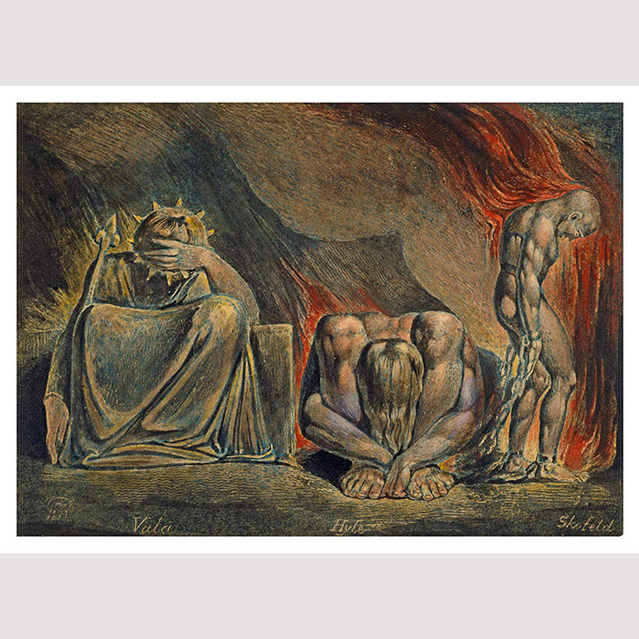 William Blake - A Book of Postcards