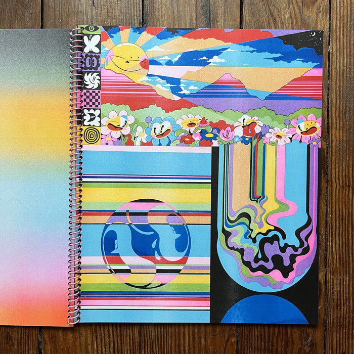 From One Universe to Another (Risograph book)